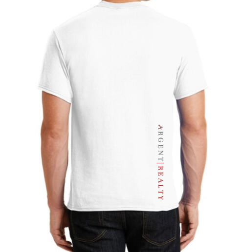 Short Sleeve back white