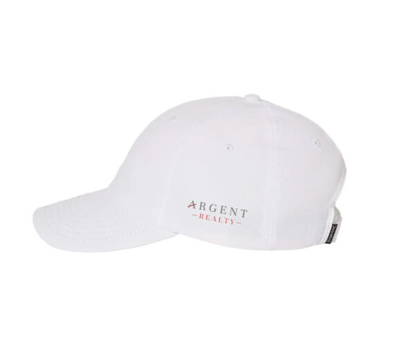 Argent Performance Hat Side Spring White